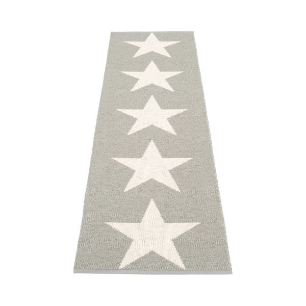 Svetlosivý vnútorný a vonkajší behúň 70x250 cm Viggo Warm Grey – Pappelina