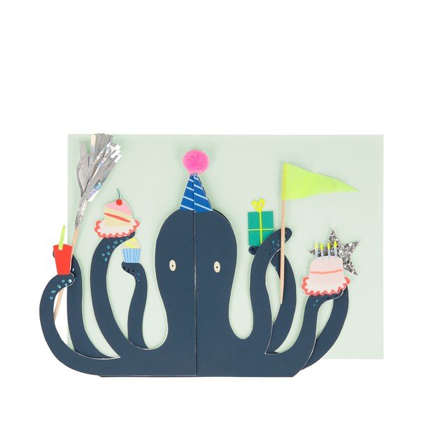 Prianie Party Octopus – Meri Meri-image-1