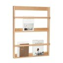 Poschodová/na obrázky polica z dubového dreva v prírodnej farbe 74 cm Display – Hübsch