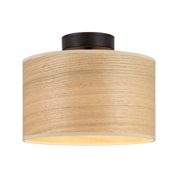 Stropné svietidlo s tienidlom z dreva dubu Sotto Luce TSURI S-image-1