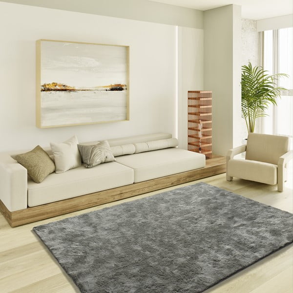 Antracitový koberec 80x150 cm Roma – Universal-image-1