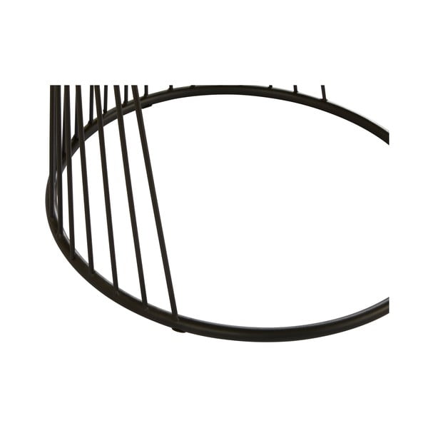 Okrúhle odkladacie stolíky so sklenenou doskou v súprave 2 ks Trento – Premier Housewares-image-3