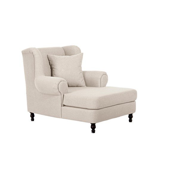 Krémové kreslo ušiak Max Winzer Mareille Cream-image-3