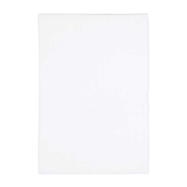 Biele elastické prestieradlo Walra Jersey, 140  x  200 cm
