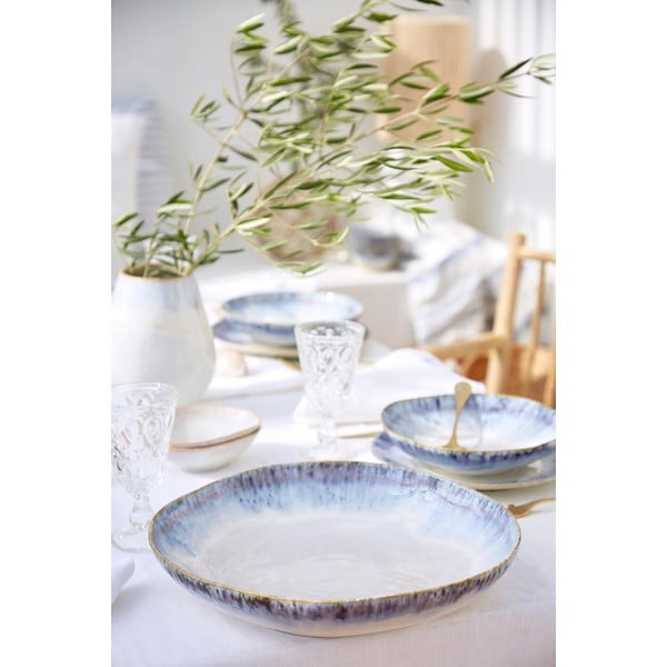 Modrá kameninová misa na ovocie Costa Nova Brisa, ⌀ 36 cm-image-2