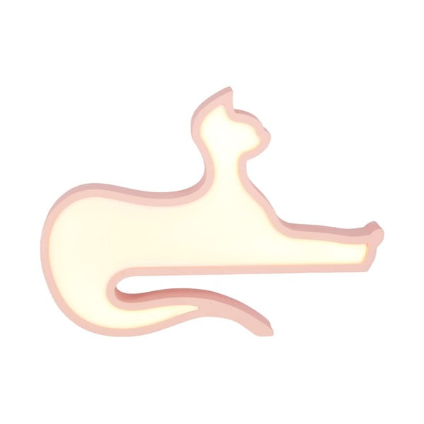 Ružová detská lampička Cat - Candellux Lighting-image-2