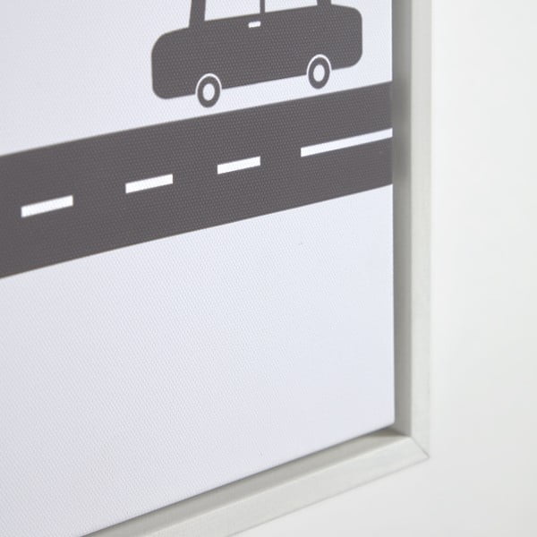 Súprava 3 čierno-bielych obrazov Kave Home Nisi, 30 x 42 cm-image-3