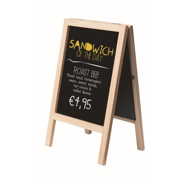 Mini tabuľa na písanie Securit® Mini Table Chalkboard, 24 × 15 cm