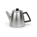 Kanvica na čaj z nehrdzavejúcej ocele so sitkom v striebornej farbe 1,1 l Duet Odense – Bredemeijer