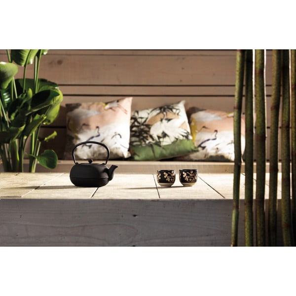 Čierna porcelánovo-liatinová čajová súprava Sichuan – Bredemeijer-image-3