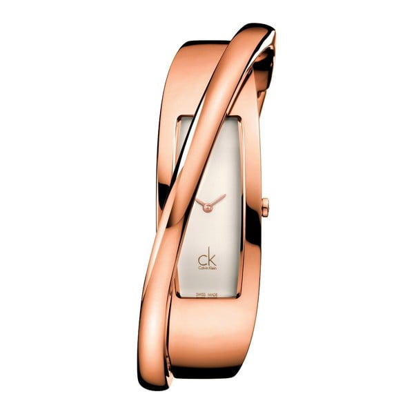 Dámske ružovo-zlaté hodinky Calvin Klein K2J23601