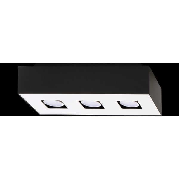 Čierne stropné svietidlo Sollux Hydra-image-3