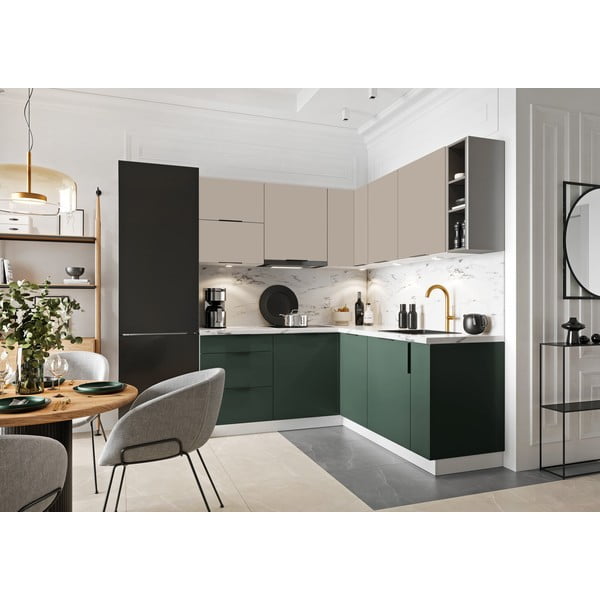 Vysoká kuchynská skrinka na vstavanú chladničku (šírka 60 cm) Rowan – STOLKAR-image-1