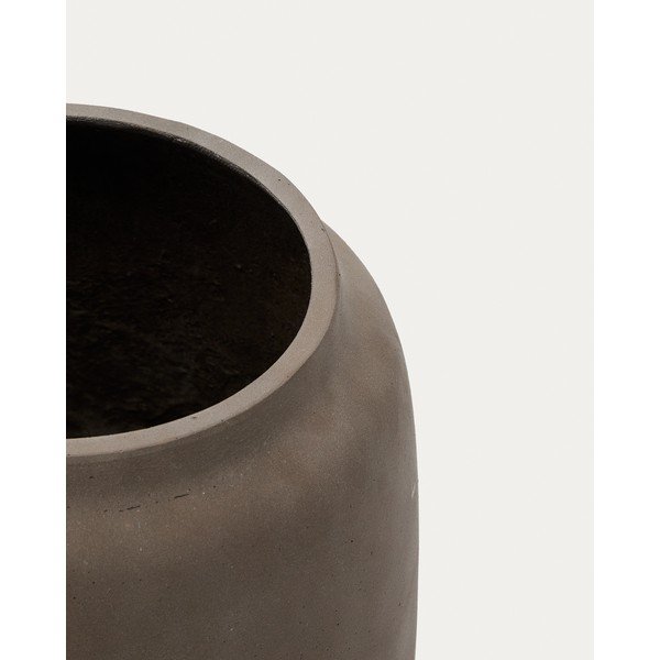 Betónový obal na kvetináč ø 40 cm Lira – Kave Home-image-2