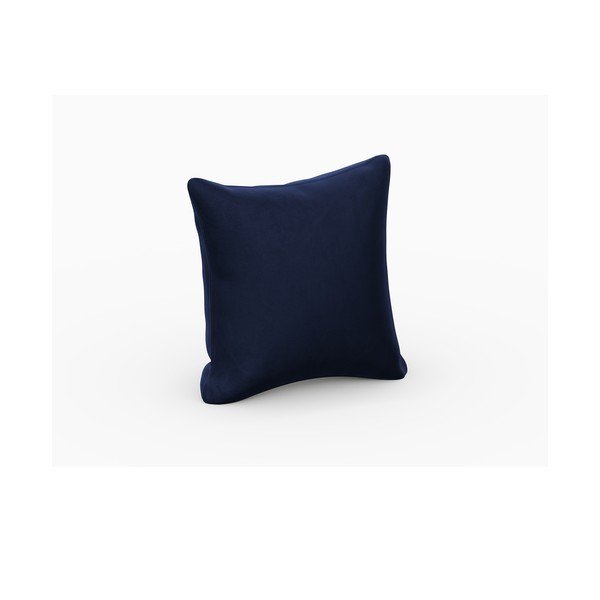 Modrý zamatový vankúš k modulárnej pohovke Rome Velvet - Cosmopolitan Design-image-1