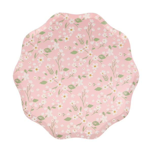 Papierové jednorazové tácky v súprave 12 ks Ditsy – Meri Meri-image-1