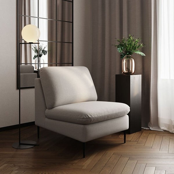 Béžové kreslo Belle – Rodier-image-1