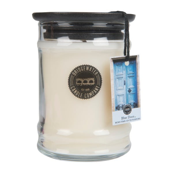 Sviečka s vôňou v sklenenej dóze Bridgewater candle Company Door, doba horenia 65 - 85 hodín