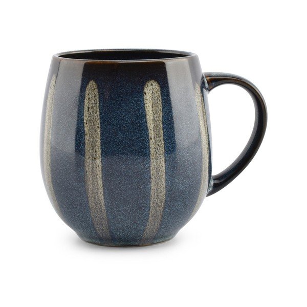 Modrý kameninový hrnček 430 ml Muggies – Salt&Pepper