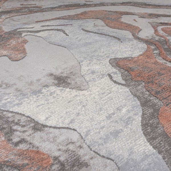 Sivo-béžový koberec 160x230 cm Marbled – Flair Rugs-image-3