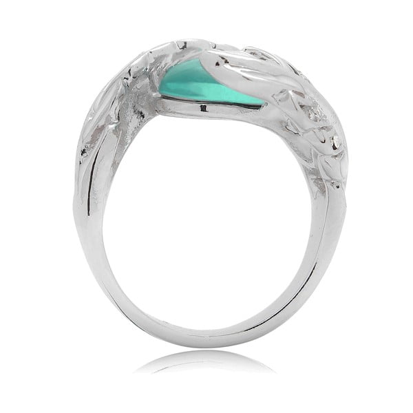 Postriebrený prsteň s krištáľmi Swarovski Saint Francis Crystals Libertad, veľ. 56-image-1