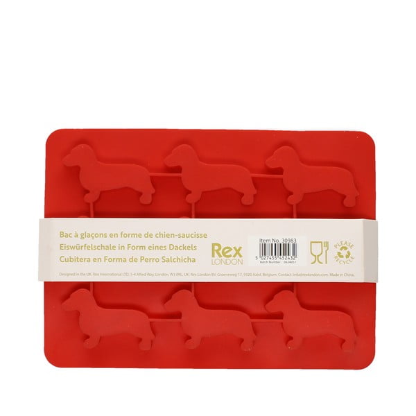 Silikónová forma na ľad Sausage Dog – Rex London-image-2
