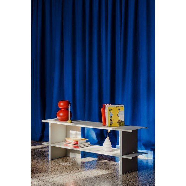 Svetlosivý kovový regál 160x57x37 cm Hes – noo.ma-image-4