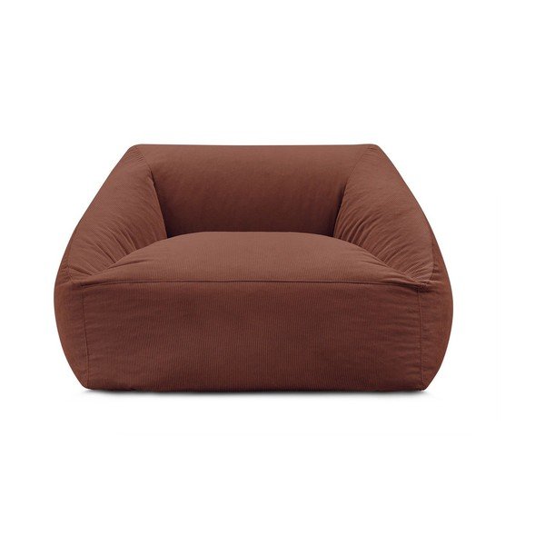 Oranžový menčestrový sedací vak Lilibet – Bobochic Paris-image-3