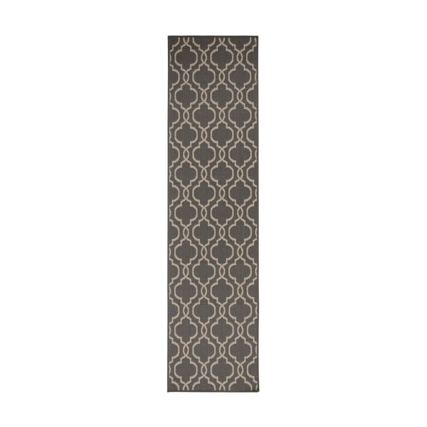 Sivo-béžový vonkajší koberec behúň 230x66 cm Milan - Flair Rugs