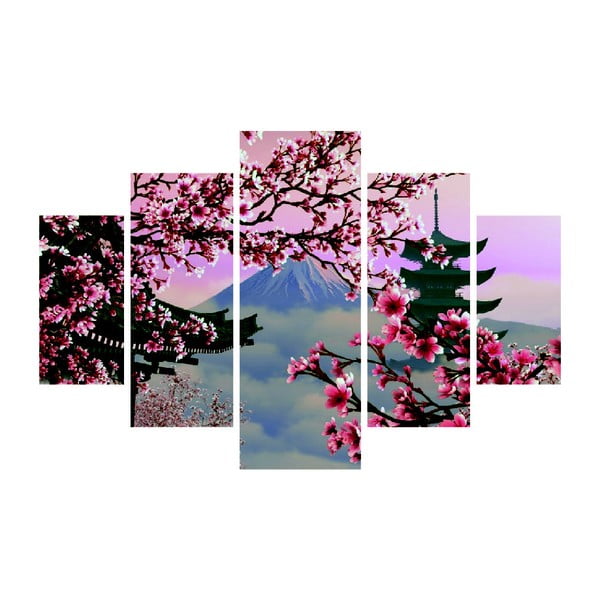 Viacdielny obraz Japan View, 92 × 56 cm