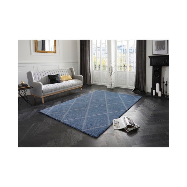 Modro-sivý koberec Elle Decoration Maniac Lunel, 200 x 290 cm-image-2