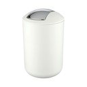 Biely plastový odpadkový kôš 6,5 l Brasil – Wenko