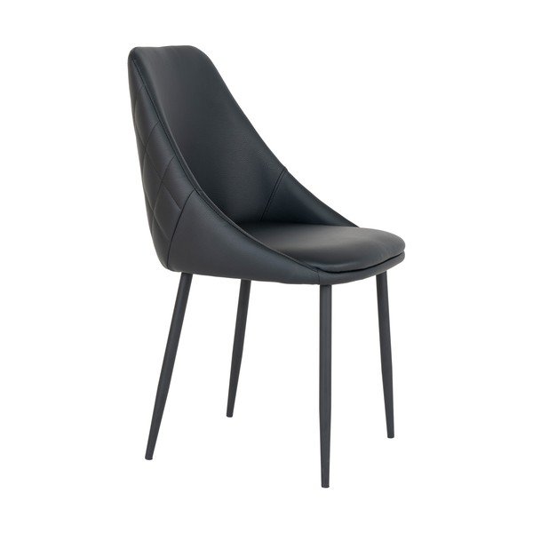 Čierne jedálenské stoličky v súprave 2 ks Porto - House Nordic-image-2