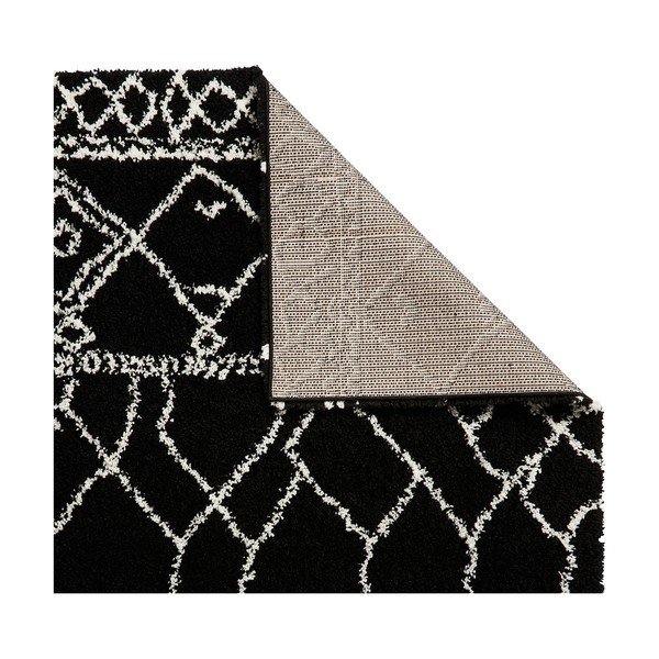 Čierny koberec Think Rugs Scandi Berber, 200 x 290 cm-image-1