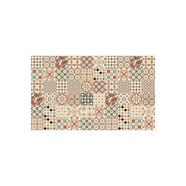 Sada 60 samolepiek na stenu Ambiance Azulejos Arianito, 15 × 15 cm-image-2