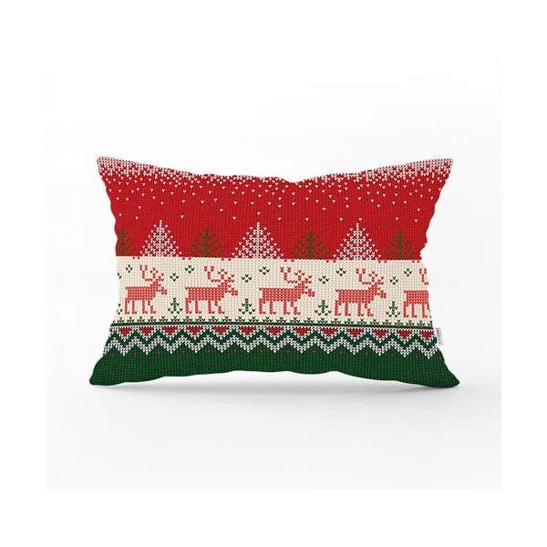 Vianočná obliečka na vankúš Minimalist Cushion Covers Merry Xmass, 35 x 55 cm