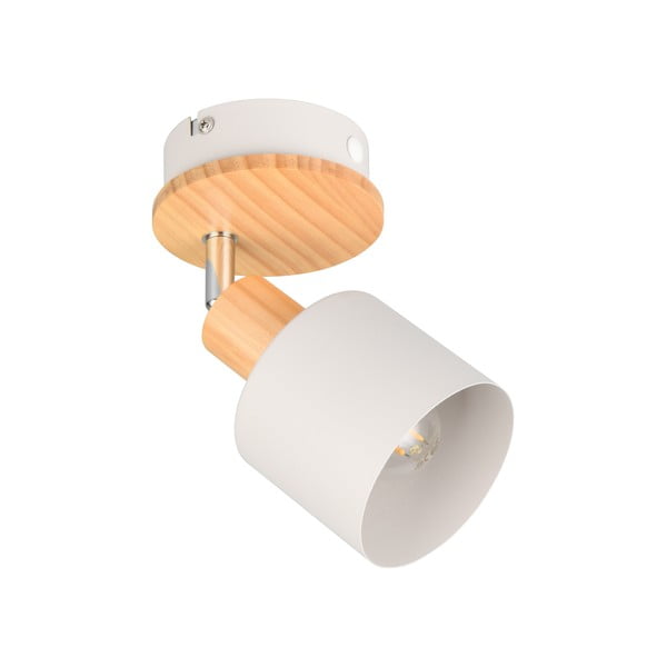 Bodové svietidlo v bielo-prírodnej farbe ø 9 cm Shanti – Trio-image-4