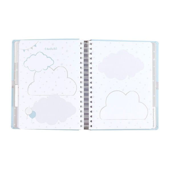 Modrý denník bábätka Busy B-image-1