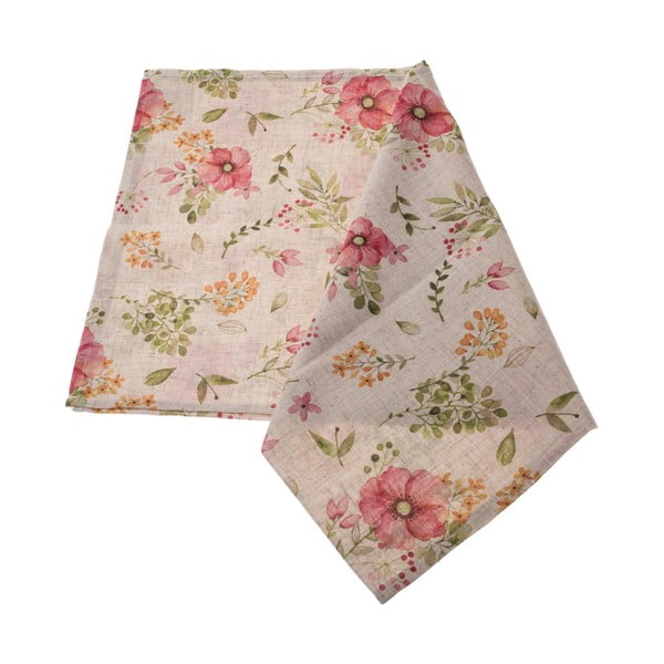 Behúň na stôl s prímesou ľanu 40x140 cm – Dakls