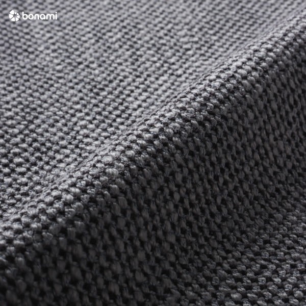 Tmavosivá čalúnená dvojlôžková posteľ s úložným priestorom s roštom 180x200 cm Atesio – Meise Möbel-image-4