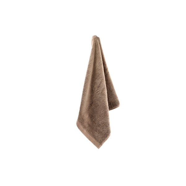 Hnedý uterák z bio bavlny 50x100 cm Comfort Organic - Södahl-image-2