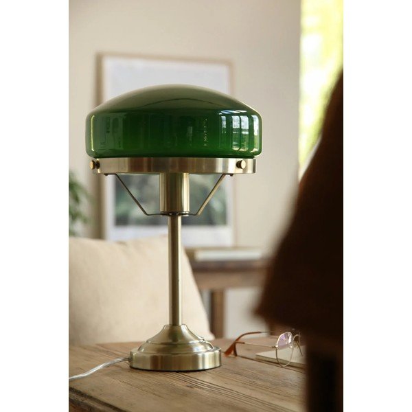 Zelená/v mosadznej farbe stolová lampa (výška  39 cm) Aurelia – Markslöjd-image-2