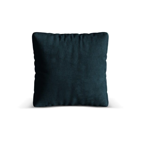 Tmavomodrý vankúš k modulárnej pohovke z textílie bouclé Martina – Micadoni Home