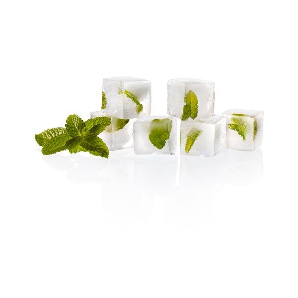 Modrá silikónová forma na ľad Lékué Ice Cube-image-3