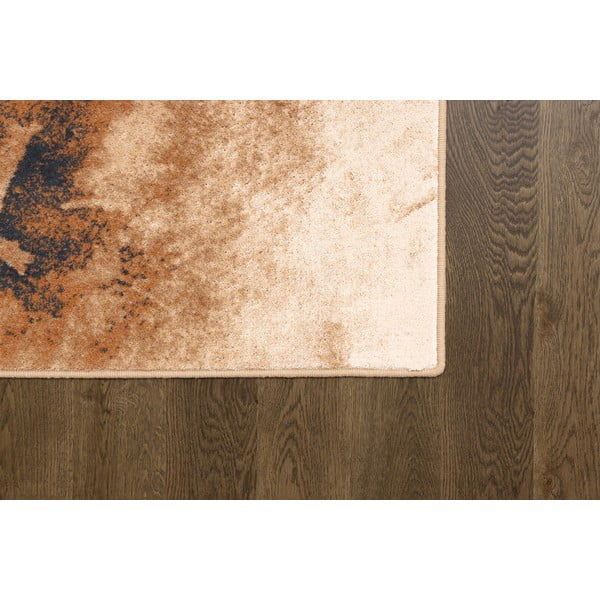 Vlnený koberec 133x180 cm Burst dark beige – Agnella-image-3