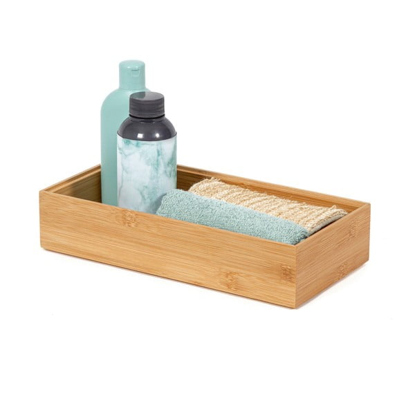 Bambusový organizér Compactor Woody, 30 × 15 × 6,35 cm