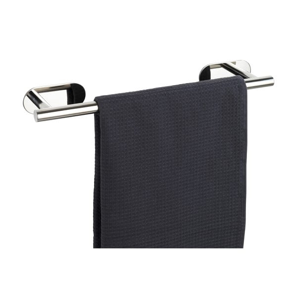 Lesklý nástenný antikoro držiak na uteráky Wenko Orea Turbo-Loc®-image-1