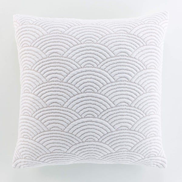 Biela/béžová súprava prikrývky a obliečky na vankúš jersey 220x240 cm Cassandra – douceur d'intérieur-image-4