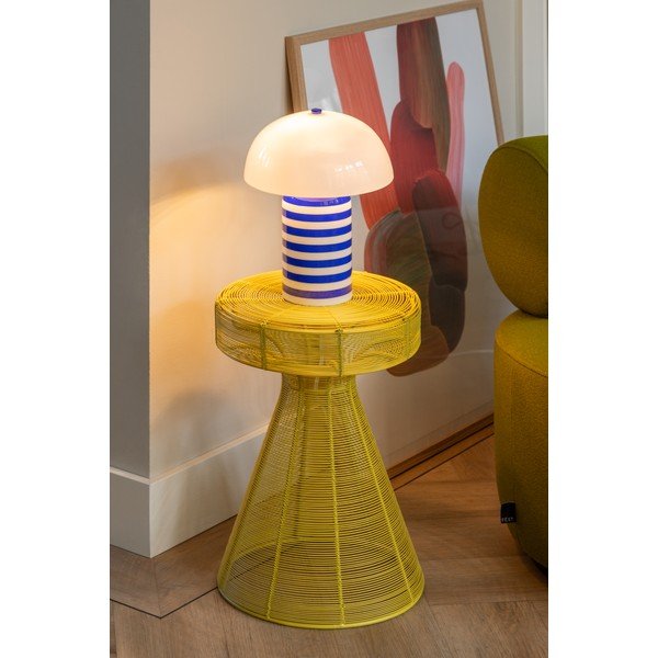 Kovový okrúhly odkladací stolík ø 30,5 cm Cuerda Corcho – Leitmotiv-image-3