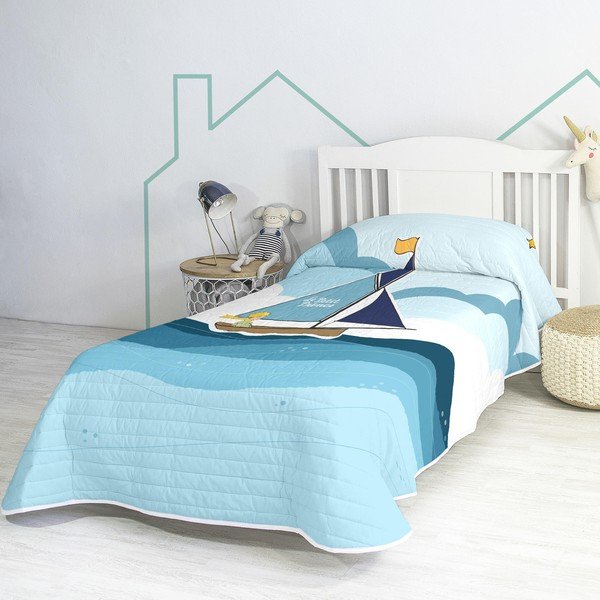 Bavlnená detská prikrývka 260x180 cm Navigateur - Mr. Fox-image-1